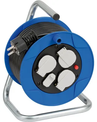 Immagine prodotto di Brennenstuhl 1079180600 Cavo di prolunga 15 m 3 prese AC Indoor Nero - Blu - Bianco (1079180600)