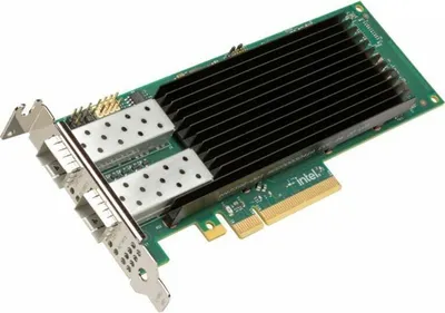 Produktbild von Intel Ethernet Network Adapter E830-XXVDA2 - Netzwerkadapter - PCIe 4.0 x8 Low-Profile - 10/25 Gigabit SFP28 x 2 (Packung mit 5)