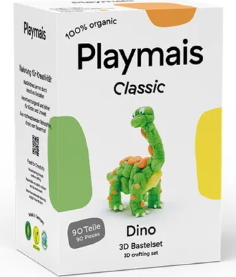 Zdjęcie produktu dla PlayMais Zestaw kreatywny do rękodzieła Classic 90 Dino od 3 lat 160951