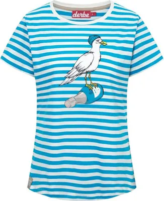 Produktbild von DERBE HAMBURG W-03-TS-STURMMÖWIN_STRIPED Damen T-Shirt