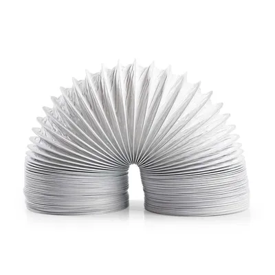 Produktbild von Nedis Abluftschlauch PVC - 127 mm - 6.00 m - Passend für: Entlüftung / Wäschetrockner - Weiss