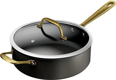 Image de Sauteuse anti-adhésif 24cm + couvercle - Tefal - G3373302 -