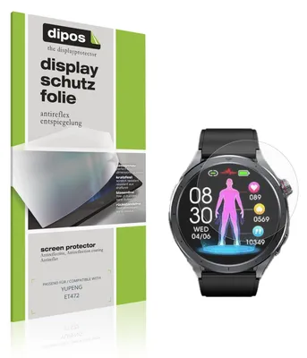 Produktbild von 6x Schutzfolie für YUPENG ET472 matt Displayschutzfolie Folie Display Schutz dipos