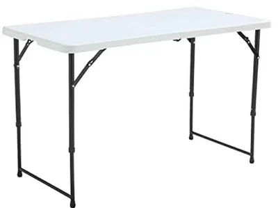 Productafbeelding van Klaptafel, wit, 122 x 61 x 74 cm