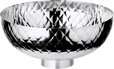 Imagen del producto de Bol Leonora (diámetro 30 cm, altura 14 cm), acero inoxidable pulido con alto brillo