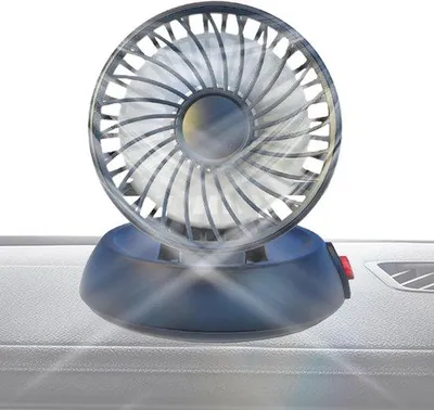 Productafbeelding van USB-автоventilator - opvouwbaar, oplaadbaar, geschikt voor auto, achterbank, camper