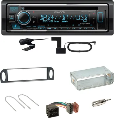 Produktbild von Kenwood KDC-BT740DAB Digitalradio Bluetooth Einbauset für Citroen C5 bis 07/2004