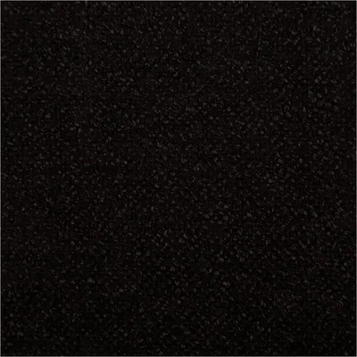 Produktbild von Möbelstoff Boucle Meterware Polsterstoff Fleckschutz Schwarz 1,45m
