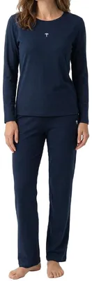 Produktbild von JOOP! Cosy Schlafanzug Set aus Langarm-Shirt und langer Hose, Hose mit bequemem Gummibund, Elastisches Material für hohen Komfort