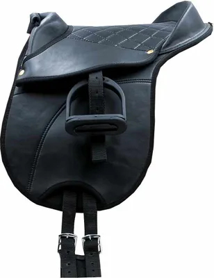 Produktbild von Reitkissen  Pony-Shetty Sattel  Pony Pad 4teilig Sattel für Kinder komplett in P/S