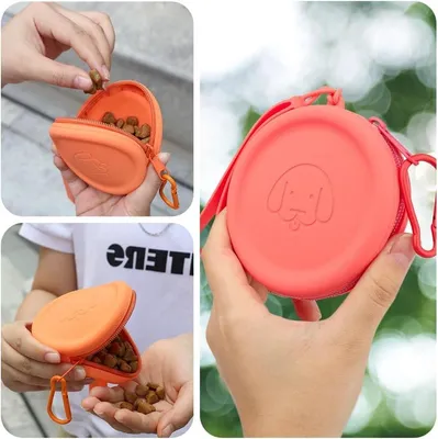 2 Stück Silikon Hundetrainingssnacks Tasche, Hauptbild