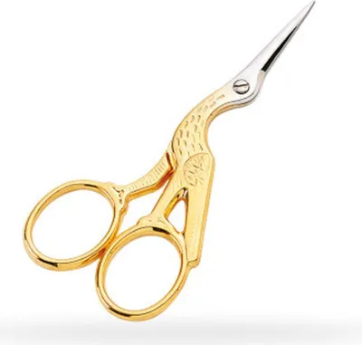 Produktbild von Jumadas Storchenschere - Stickschere - Storchenschere - Länge 9 cm - Goldfarben