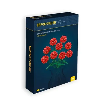 Immagine prodotto di Brixies Plus Bouquet di fiori Sweetheart (circa 896 pezzi)