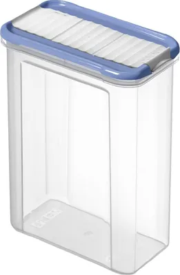 Produktbild von Rotho Vorratsdose Domino, 1,5 l horizon blau