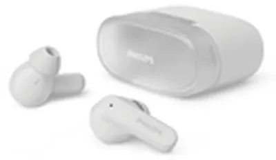 Obrázek produktu pro Philips 2000 series TAT2000WT/00, Bezdrátový, Hovory/hudba, 20 - 20000 Hz, 41 g, Sluchátka s mikrofonem, Bílá
