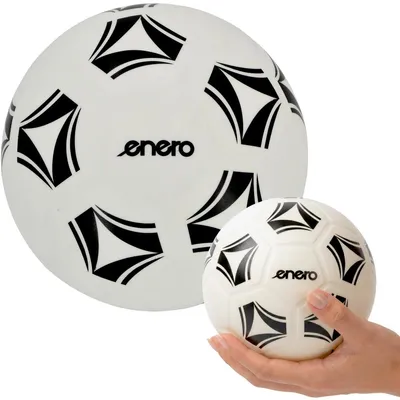 Zdjęcie produktu dla ENERO Mini piłka nożna winylowa 16 cm 90 g piłka dla dzieci piłka rekreacyjna