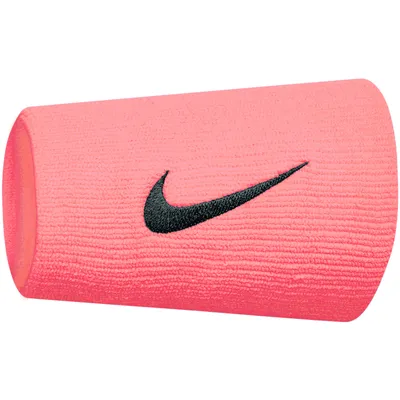 Produktbild von Nike Swoosh Doublewide Schweißbänder 677 pink gaze/oil grey
