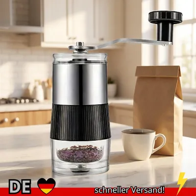 Produktbild von Kaffee Mühle Handmühle Edelstahl Keramik Mahlwerk