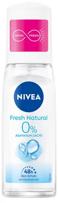 Obrázek produktu pro Nivea deodorant ve spreji Fresh Natural 48hodinová účinná ochrana 75ml