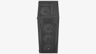 Produktbild von Aerocool Falcon ARGB, Midi Tower, PC, Schwarz, ATX, micro ATX, Mini-ITX, ABS, SPCC, Stahl, 15,7 cm