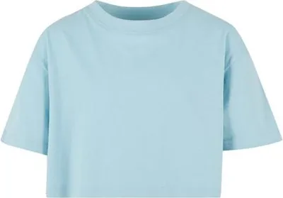 Obrázok produktu pre Dětské tričko Urban Classics Girls Short Kimono Tee oceanblue - 158/164