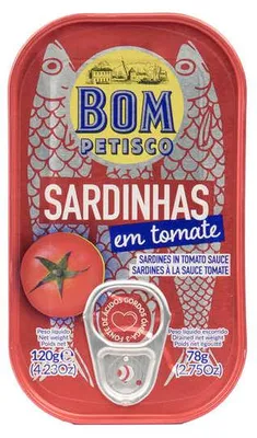 Produktbild von Sardinen in Tomatensoße aus Portugal - 120-g-Packung