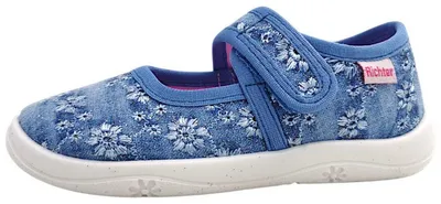 Produktbild von Richter Hausschuh Blau in Gr. 25