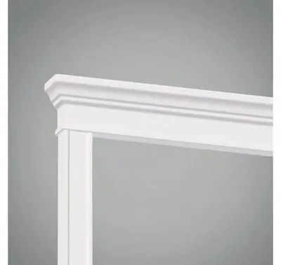 Obrázok produktu pre Obloženie zárubne Koruna 1 biele 90 cm