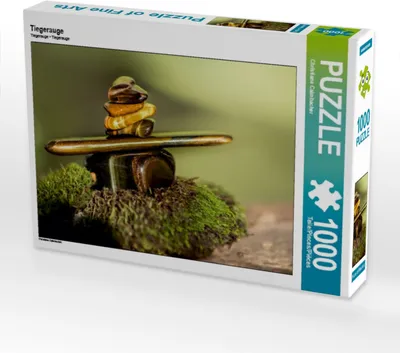 Produktbild von Calvendo Tiegerauge 1000 Teile Puzzle quer 640x480mm, Calmbacher Christiane; 7330347