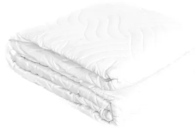 Obrázok produktu pre Elegantné jednofarebné prehozy na posteľ, prehoz na pohovku 240x220 cm zo 100 % polyesteru bielej farby