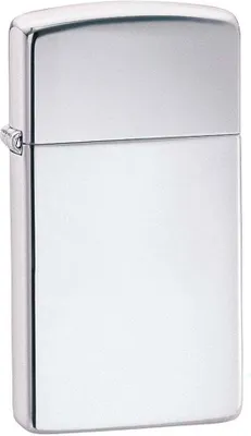 Produktbild von Zippo Slim Feuerzeug | Chrom poliert | 60001174 | Windfest & Nachfllbar