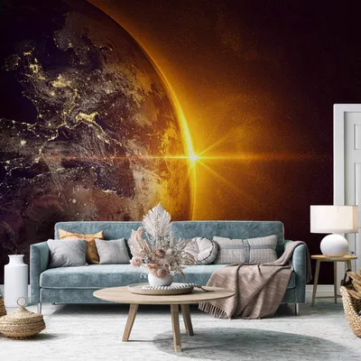 Produktbild von Vlies Fototapete - Golden Earth 200x140 cm Landschaften n-B-0003-a-a