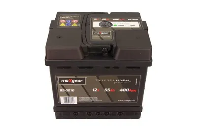 Produktbild von MAXGEAR Starterbatterie 12V 55Ah 480A/EN L1 für Auto LKW Batterie