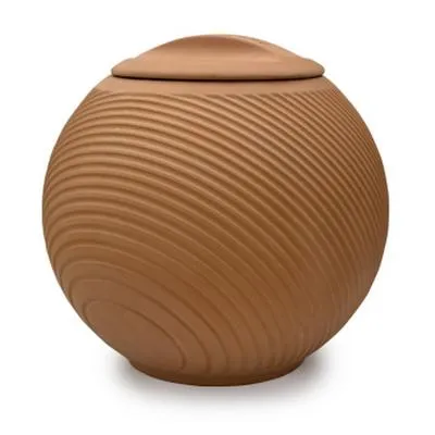 Produktbild von Rundes Terrakotta Pflanzgefäß für Hydrokultur, 18 cm Durchmesser, 16.5 cm Höhe