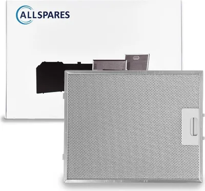 Produktbild von AllSpares Metallfilter für Dunstabzugshauben geeignet für   02800905, 41CA0002, 88017203  (320x257x8mm)