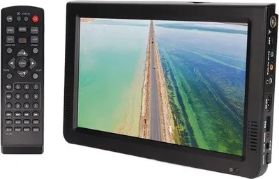 Immagine prodotto di TV portatile da 10 pollici, 1080p, a batteria, digitale