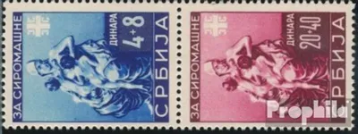 Produktbild von Briefmarken Serbien (Dt.Bes.2.WK.) 1942 Mi SZd2 postfrisch Wohlfahrt