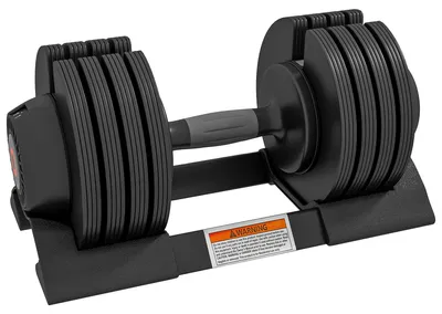 Produktbild von Verstellbare Hantel 6/11/16/20 kg – Kurzhantel mit Ablage, rutschfest, Schwarz
