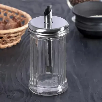 Produktbild von Zucker- und Salzstreuer - Küchenaccessoire - 200 ml + 350 ml - Edelstahl