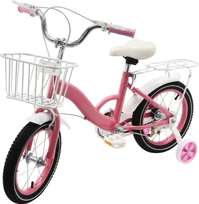 Obrázek produktu pro 14palcové dětské kolo Růžové kolo - dárek pro děti od 3 let