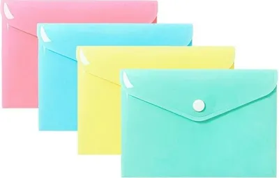 Image de Pochette A6 en PP pastel (10 pièces) - Biurfol
