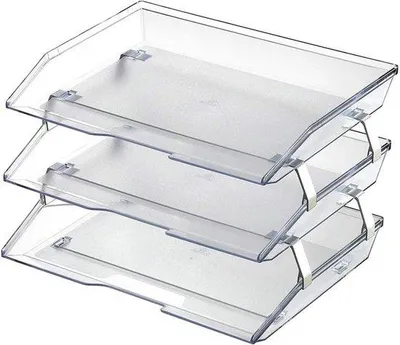 Produktbild von Famanu Briefablage 3-stufig - Transparent