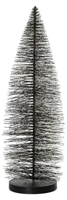 Imagen del producto de Árbol de Navidad decorativo, color con detalles dorados, 20 cm
