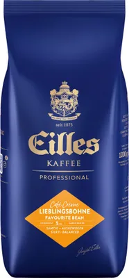 Produktbild von Eilles Kaffee CAFÉ CRÈME Lieblingsbohne, Mega-Sparpaket 24x1000g Bohnen