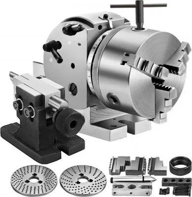 Produktbild von Präzisions-Verteilerkopf für CNC und Fräsmaschinen – Einstellbare Rotationsindexierung – Mit MT2 Kopf und 3 Präzisionsscheiben