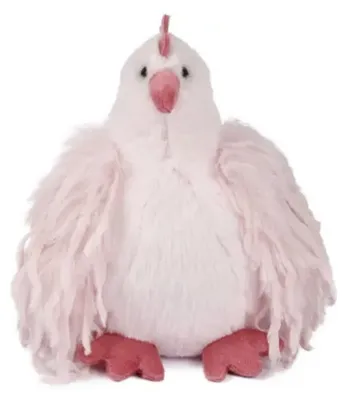 Immagine prodotto di Orsetto di peluche rosa a forma di pulcino