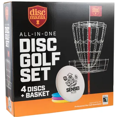 Image de Discmania Set all-in-one: panier lite pro + 4 putters discmania