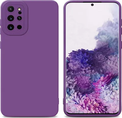 Produktbild von Cadorabo Hülle für Samsung Galaxy S20 PLUS Schutz Hülle in Lila TPU Silikon Etui Case Handyhülle