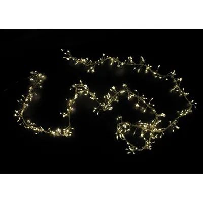Produktbild von LEX 400er LED Tropfen-Lichterkette, Warmweiß, für innen, mit 8 Funktionen