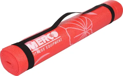 Produktbild von Bedruckte PVC 4-Matten-Übungsmatte Rot
